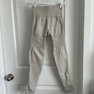 Lazuli label leggings - Bone Grey size S